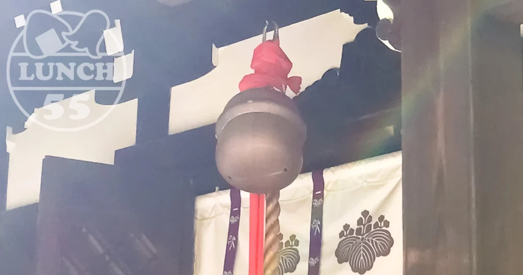 神戸のパワースポット三宮神社の釣り鈴